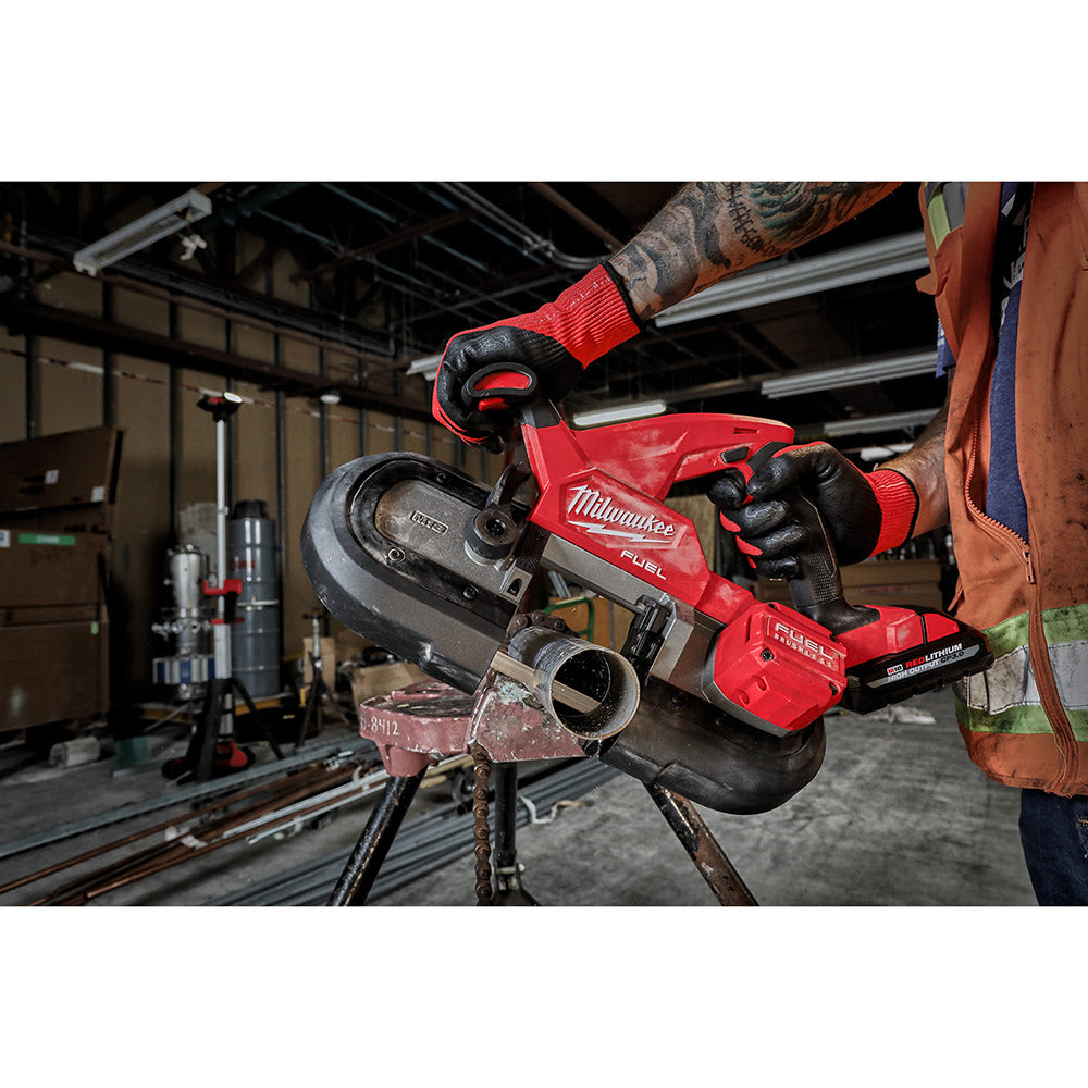 Milwaukee 2829S-20 M18 Fuel Compact Dual-Trigger Band Saw