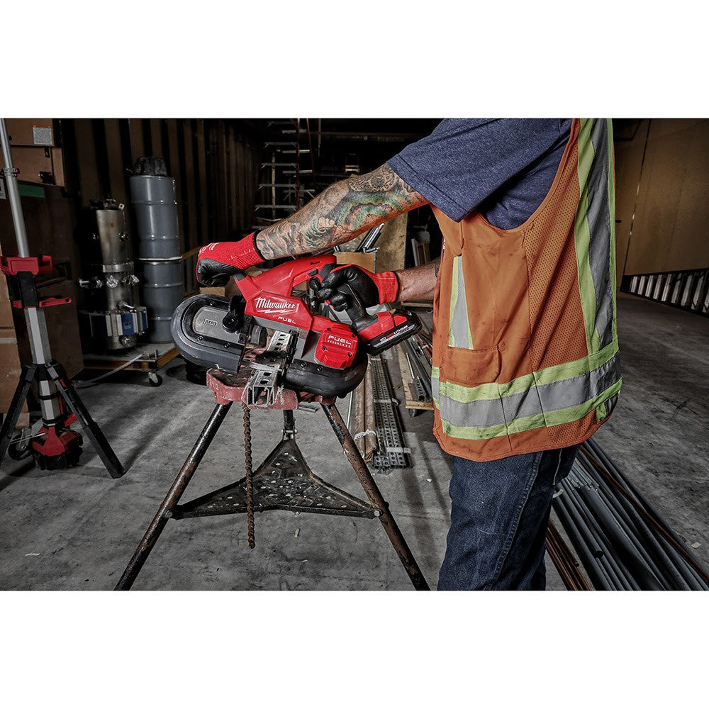 Milwaukee 2829S-20 M18 FUEL Compact Dual-Trigger Band Saw, Bare Tool