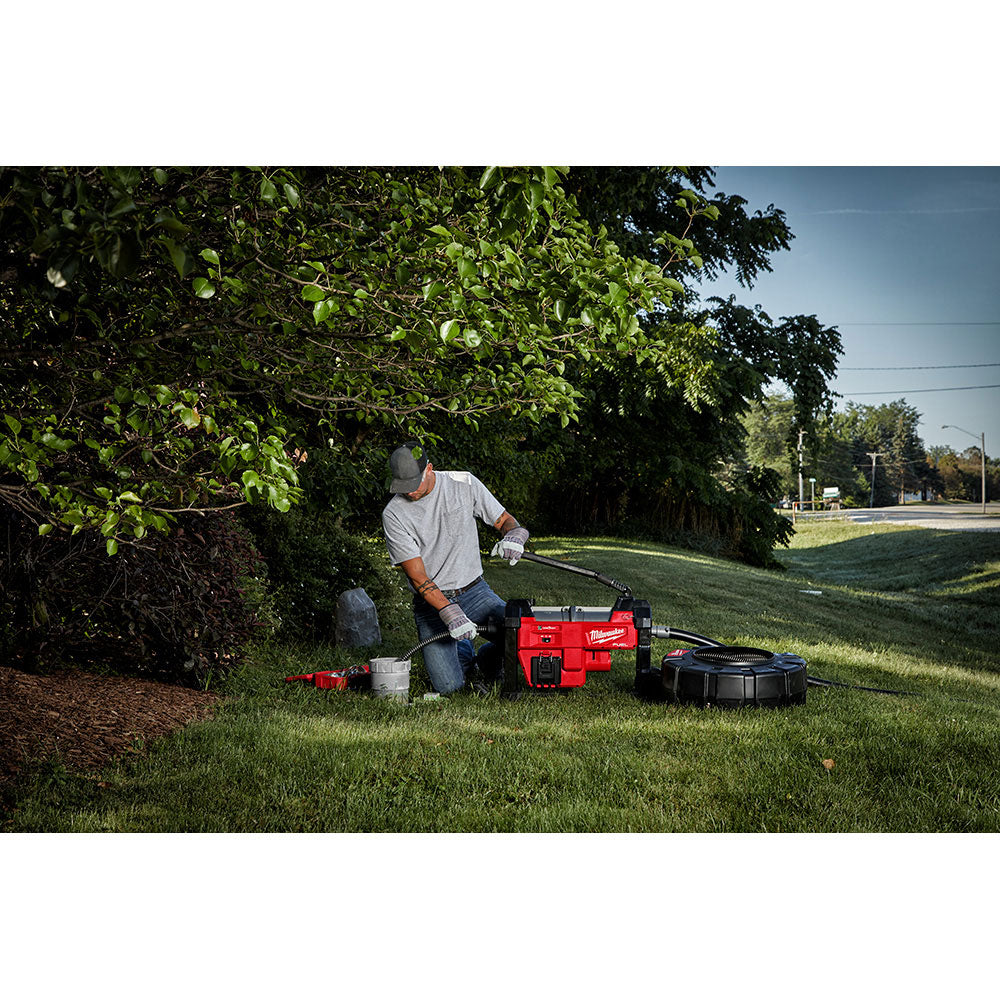 Milwaukee 2871A-22 M18 FUEL SEWER SECTIONAL MACHINE W/ CABLE DRIVE