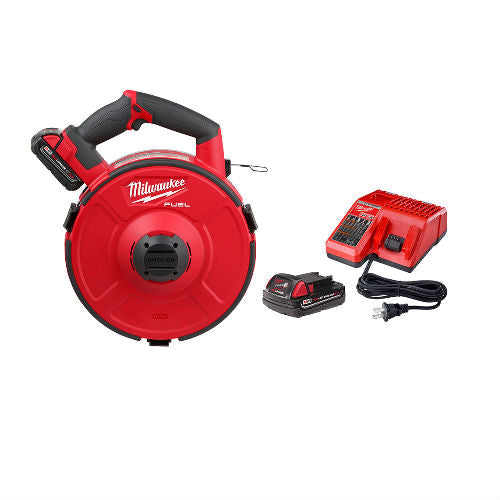 Milwaukee 2873A-22 M18 FUEL Angler 120 Steel Pulling Fish Tape Kit