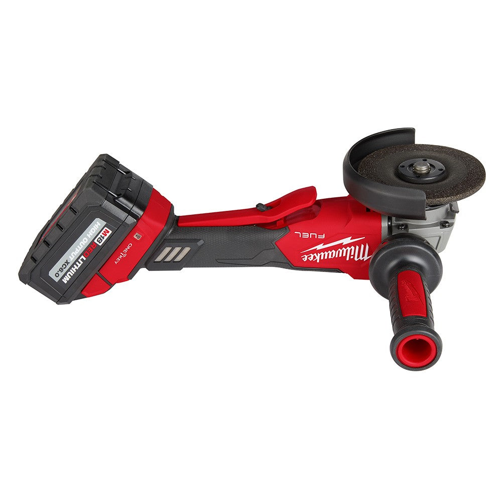Milwaukee 2882-22 M18 FUEL™ 4-1/2/5 Braking Grinder w/ ONE-KEY™  Paddle Switch, No-Lock Kit