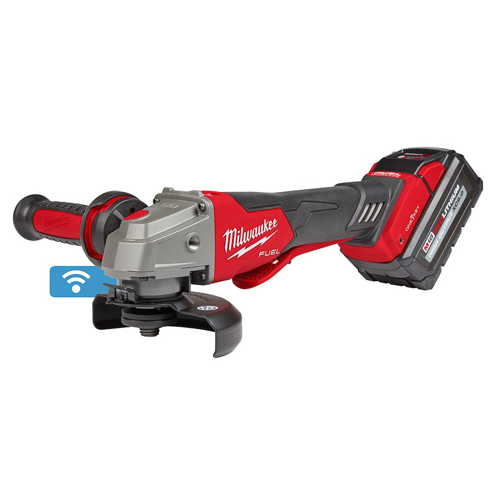 Milwaukee 2882-22 M18 FUEL™ 4-1/2/5 Braking Grinder w/ ONE-KEY™  Paddle Switch, No-Lock Kit