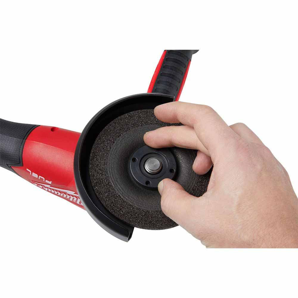 Milwaukee 2889-20 M18 FUEL™ 4-1/2 / 5 Variable Speed Braking Grinder, Slide Switch Lock-On