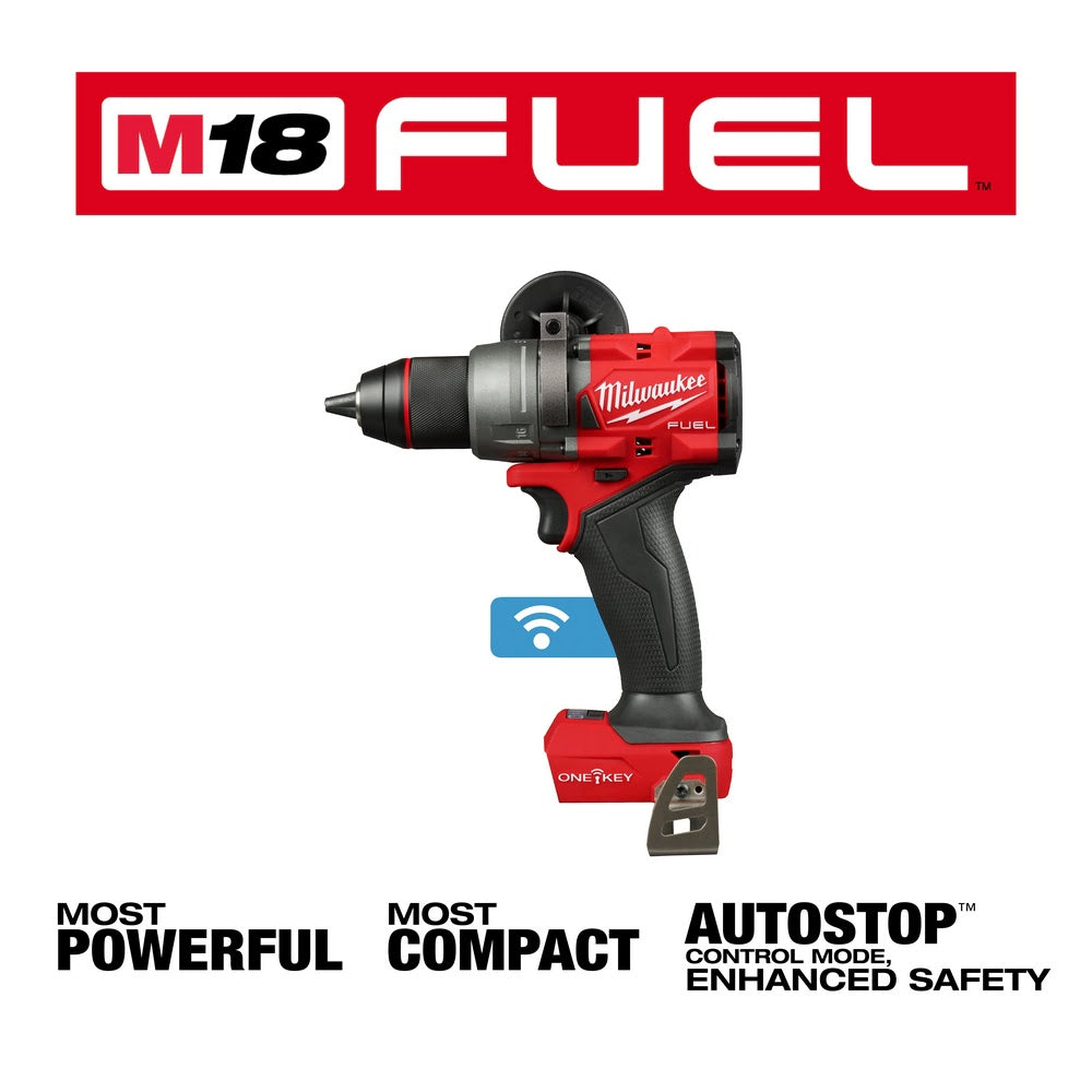 Milwaukee 2906-20 M18 FUEL 1/2 Hammer Drill/Driver w/ ONE-KEY