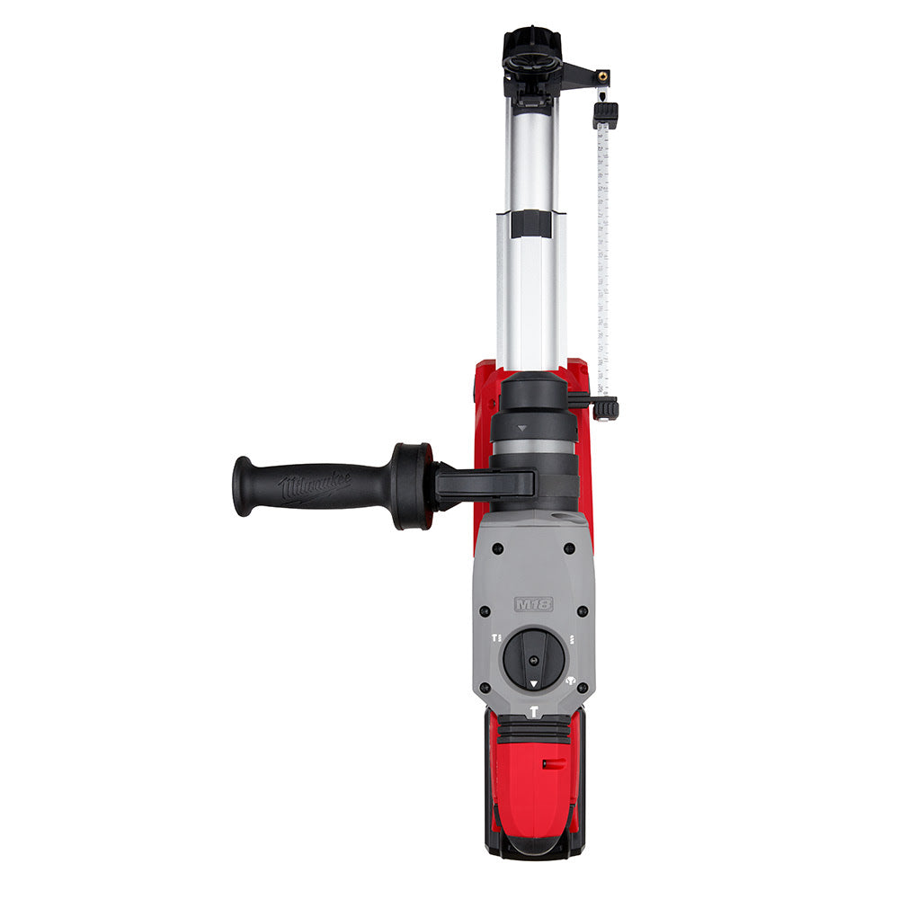 Milwaukee 2915-22DE M18 FUEL 1-1/8” SDS Plus Rotary Hammer Kit with Dedicated Dust Extractor - (2) XC6.0 Battery Pack