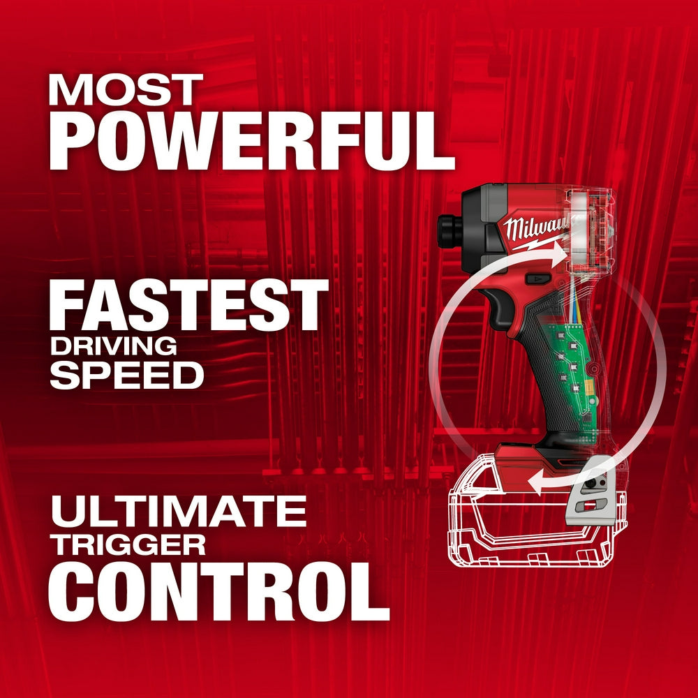 Milwaukee 2953-20 M18 FUEL 1/4 Hex Impact Driver