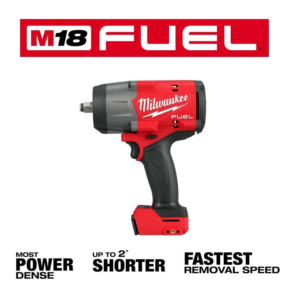 Milwaukee 2967-20 M18 FUEL 1/2 High Torque Impact Wrench w/ Friction Ring