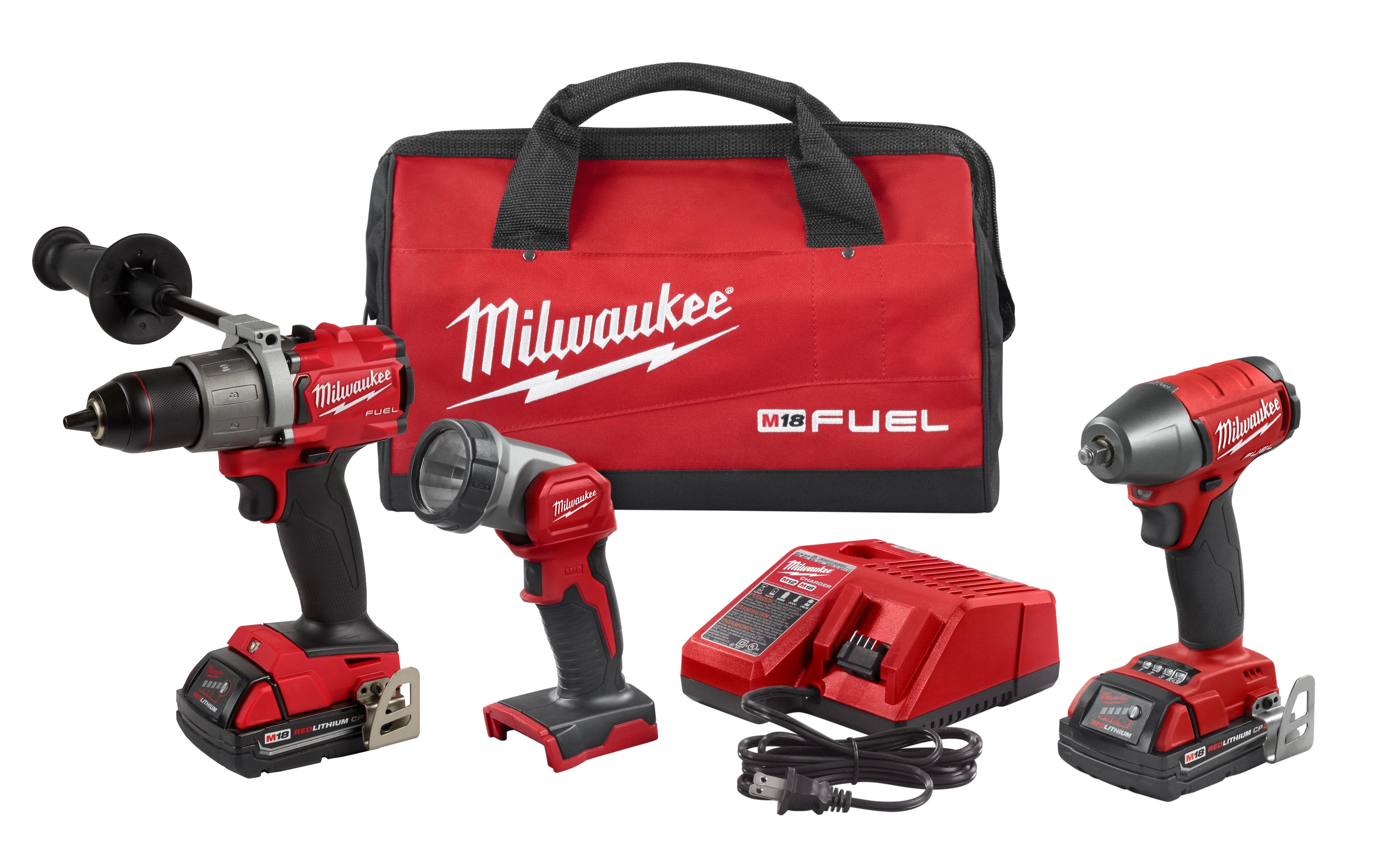 Milwaukee 2991-23 M18 FUEL 3Pc Combo Kit