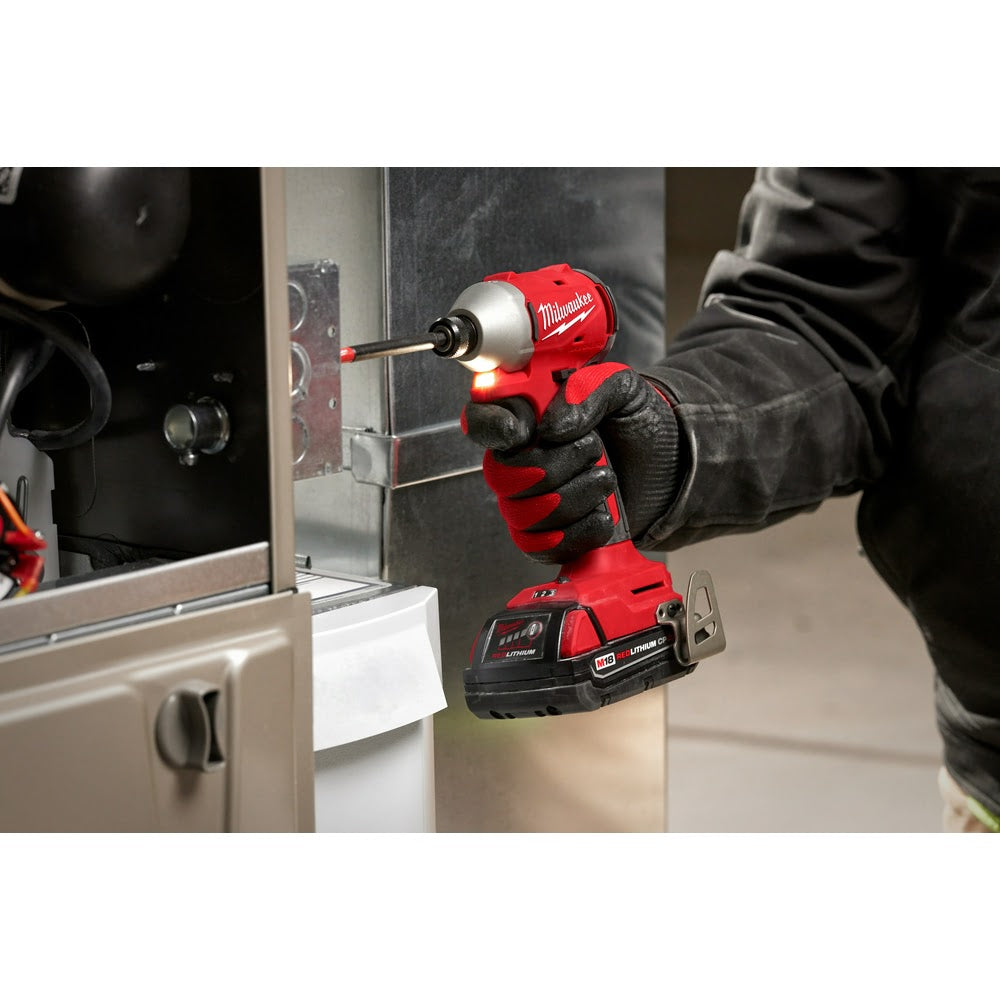 Milwaukee 3651-20 M18 Compact Brushless 1/4 Hex 3-Speed Impact Driver
