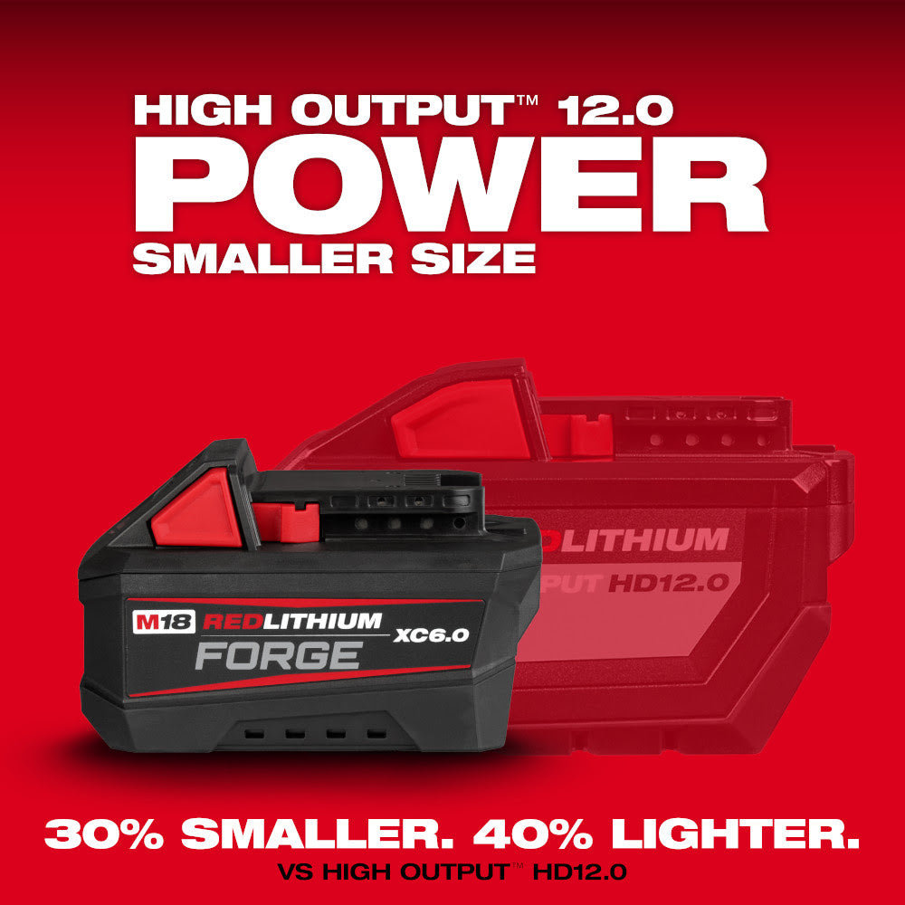 Milwaukee 48-11-1861 M18 REDLITHIUM FORGE XC6.0 Battery Pack