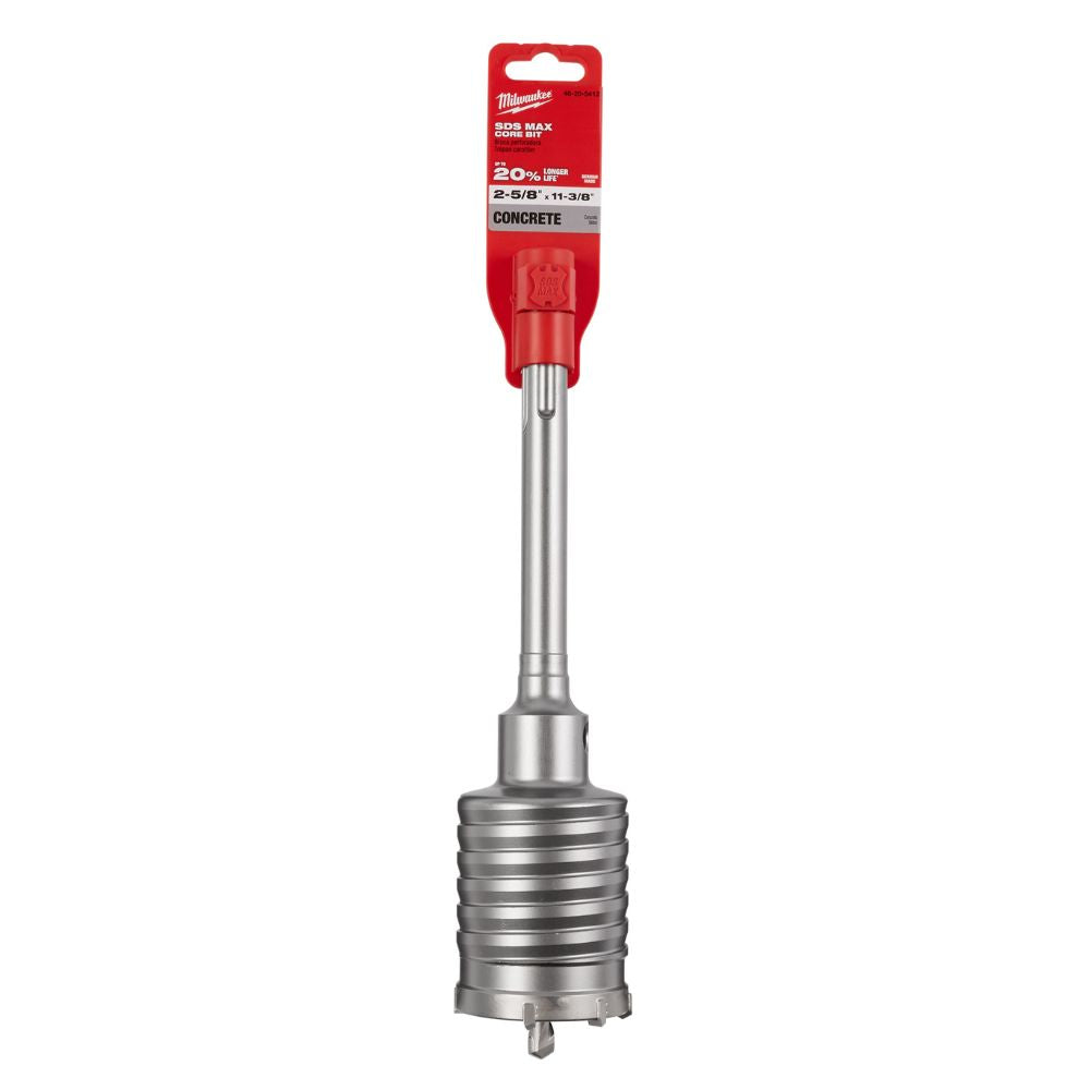 Milwaukee 48-20-5412 SDS Max Core Bit 2-5/8 x 11-3/8