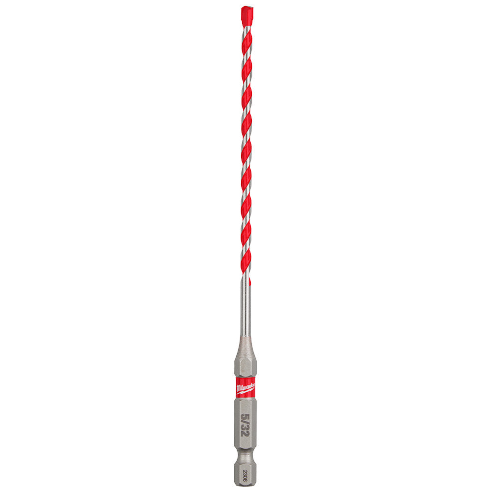 Milwaukee 48-20-9101 5/32 x 4 x 6 SHOCKWAVE™ Carbide Hammer Drill Bit Bulk 25Pk