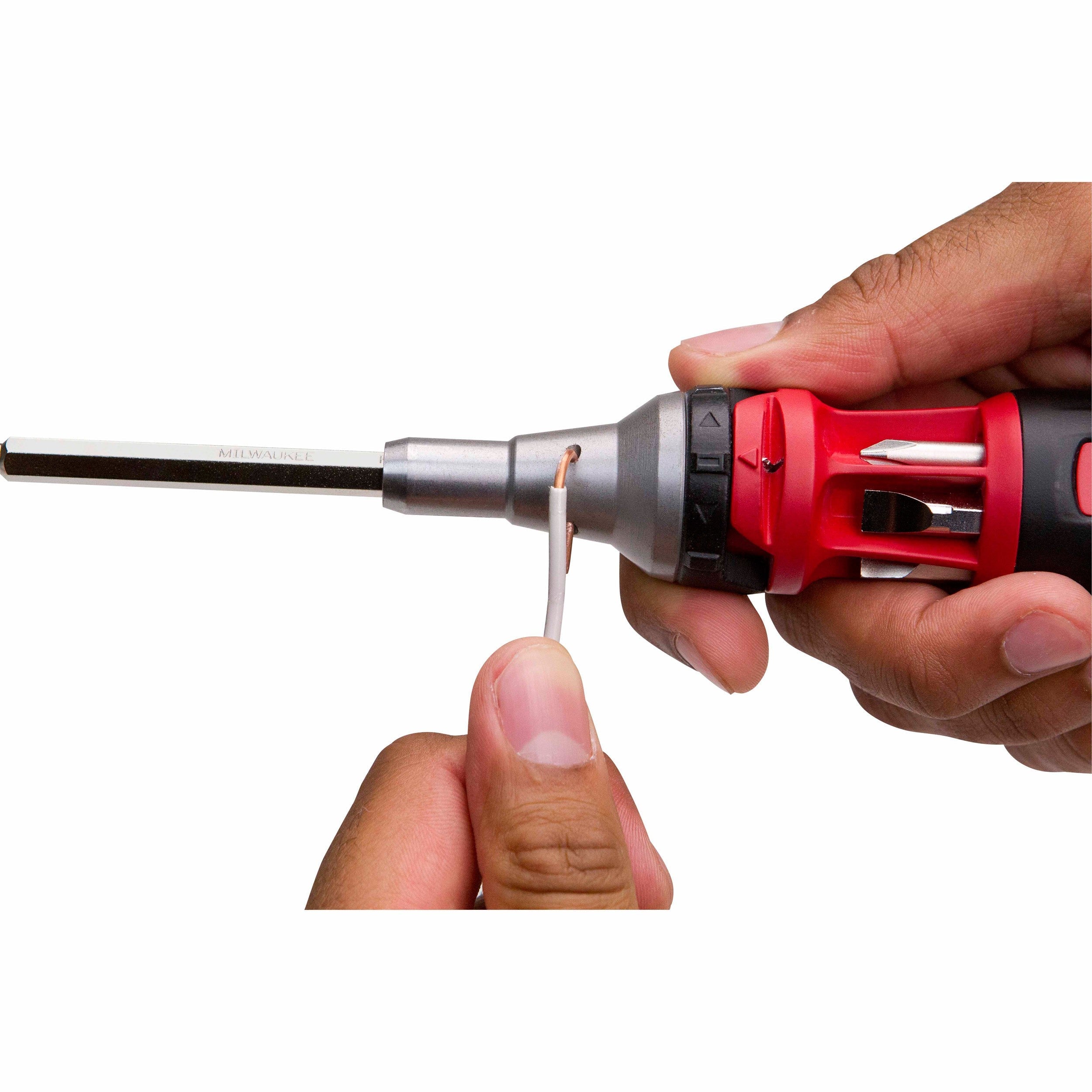 Milwaukee 48-22-2322 9-in-1 Square Drive Ratcheting Multi-bit Driver