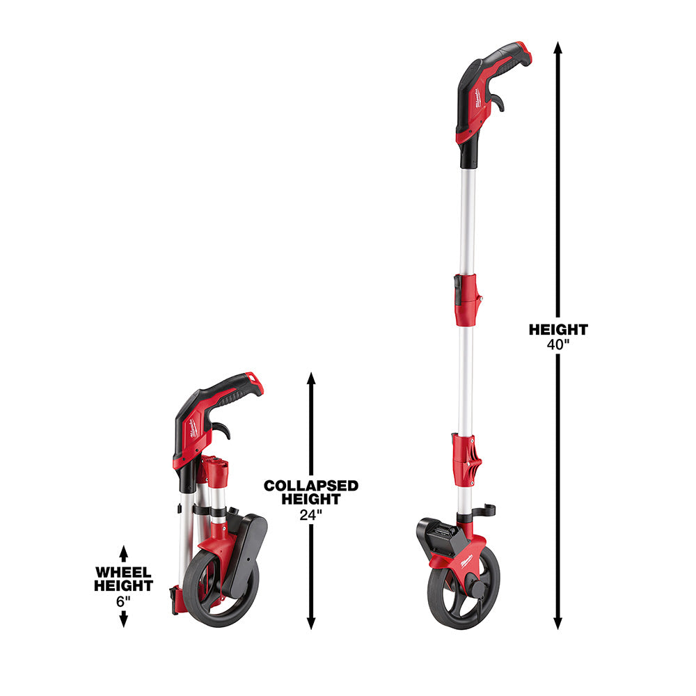 Milwaukee 48-22-5006 6 Measuring Wheel with 1/8 Increment Scale