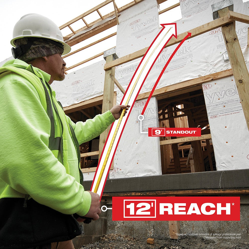 Milwaukee 48-22-6625E 25 Compact Tape Measure w/ Engineer Scale