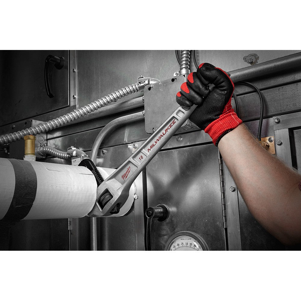 Milwaukee 48-22-7185 18 Aluminum Offset Pipe Wrench
