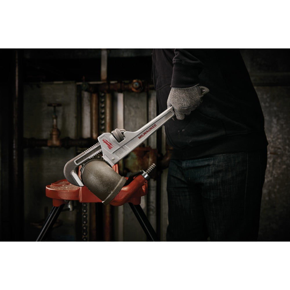 Milwaukee 48-22-7218 18 Aluminum Pipe Wrench