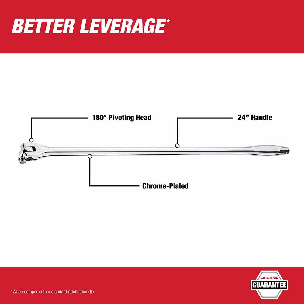 Milwaukee 48-22-9013 1/2 Drive Breaker Bar (24)