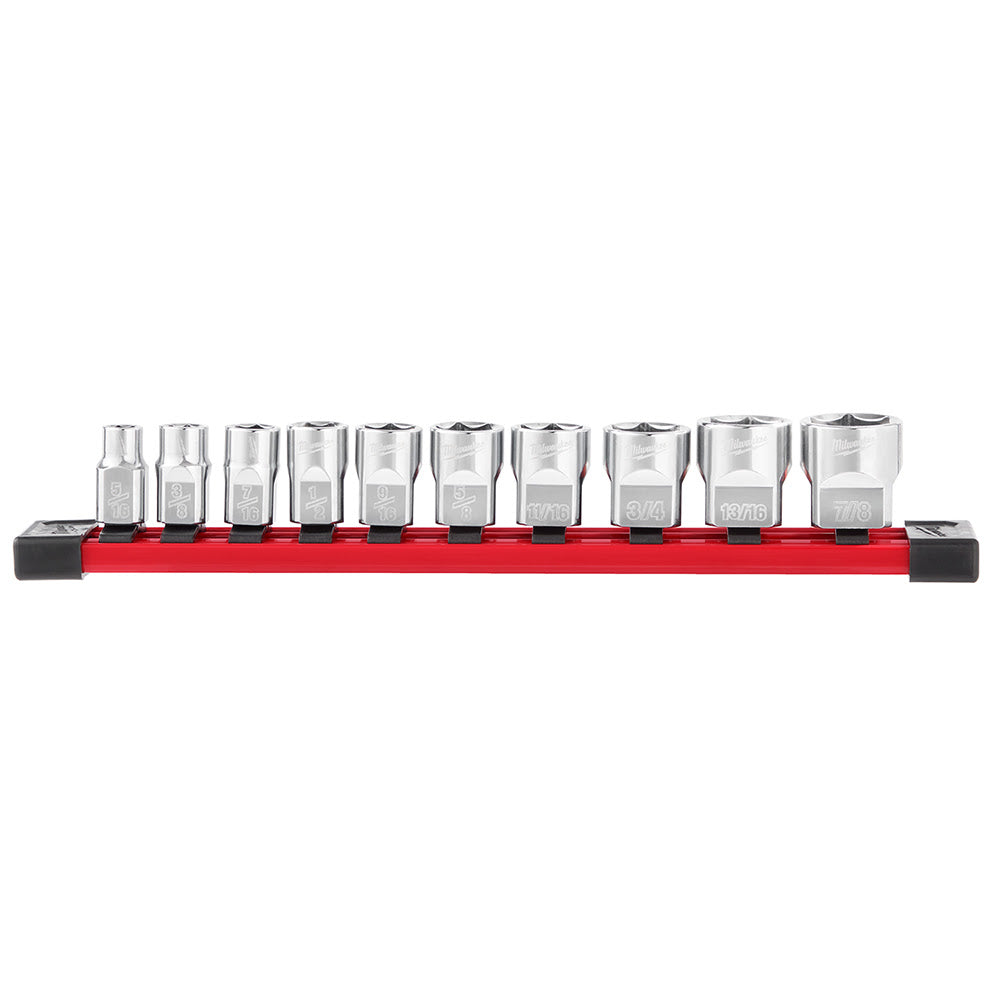 Milwaukee  48-22-9403 3/8 Drive 10Pc Socket Set-SAE