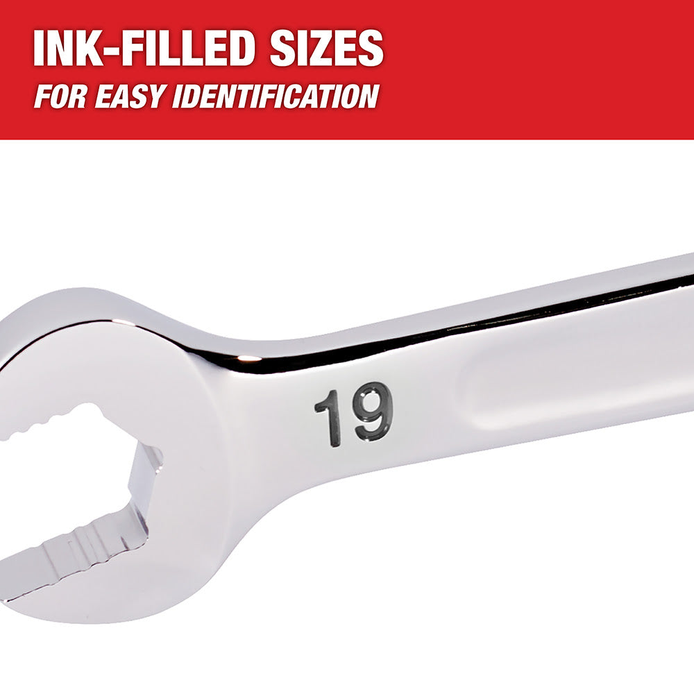 Milwaukee 48-22-9515 15 Piece Combination Wrench Set - Metric
