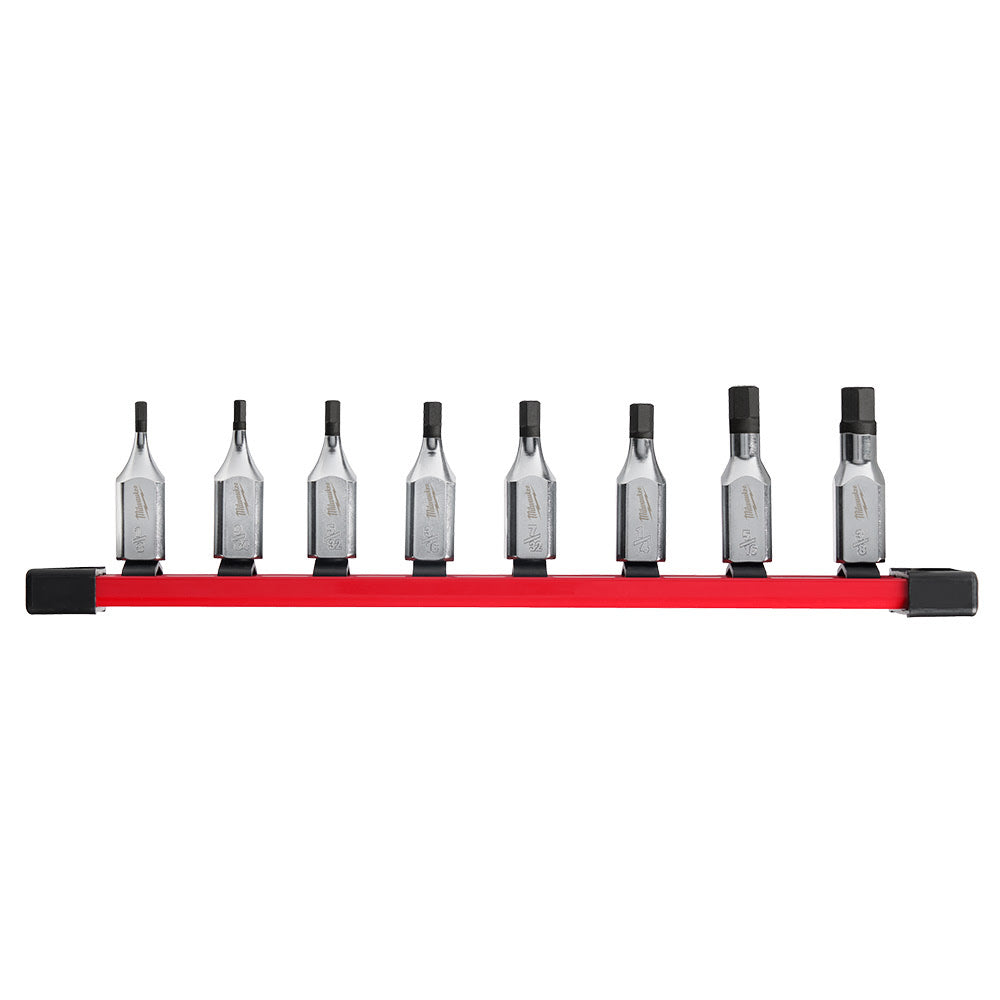 Milwaukee 48-22-9542 8pc 3/8 Drive Hex Bit Socket Set - SAE