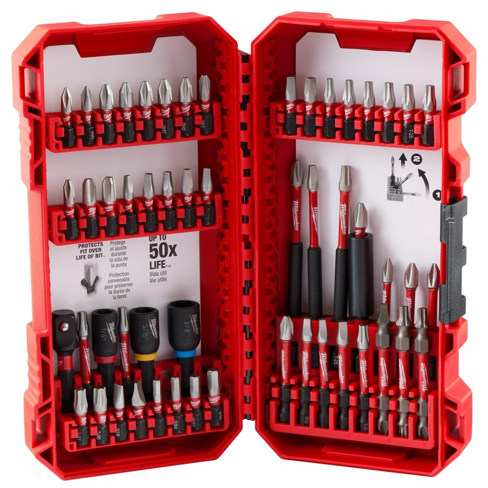 Milwaukee 48-32-4010 SHOCKWAVE Impact Duty Driver Bit Set - 54Pc