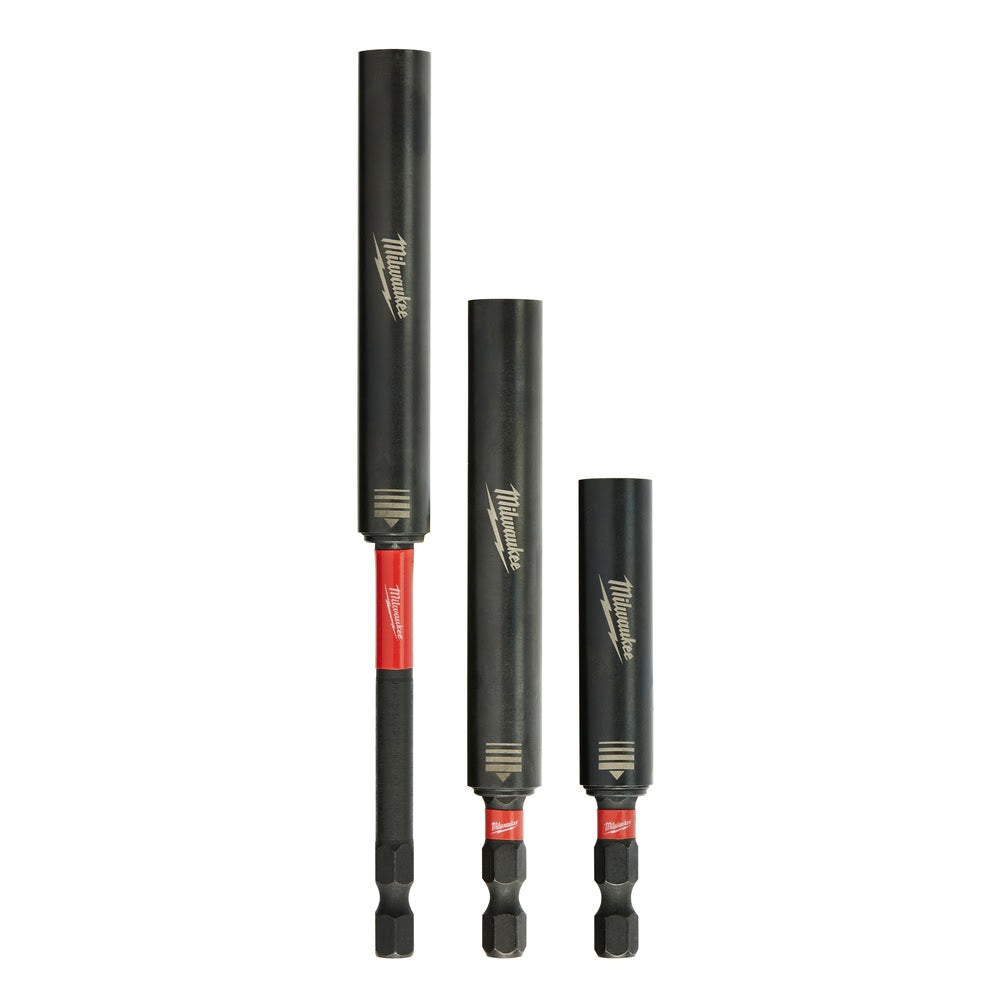 Milwaukee 48-32-4519 SHOCKWAVE 3Pc Impact Magnetic Drive Guide Set