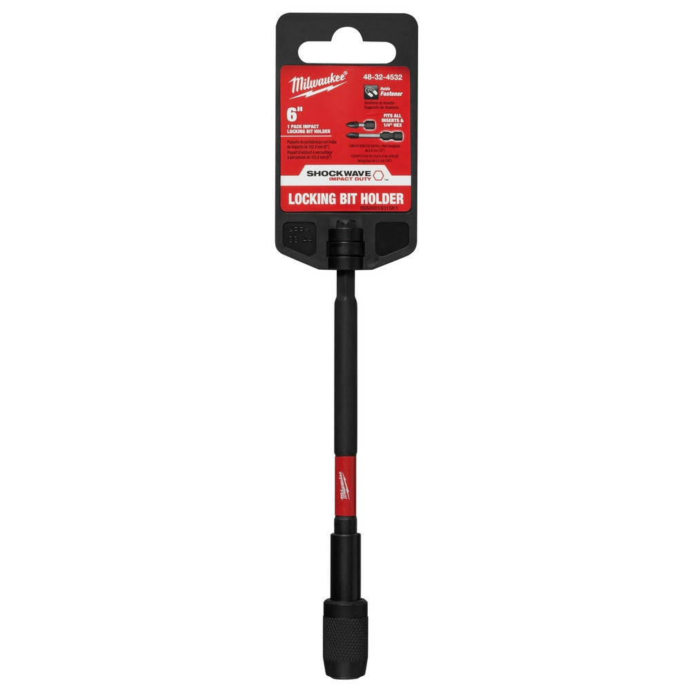 Milwaukee 48-32-4532 Shockwave 6 Impact Locking Bit Holder