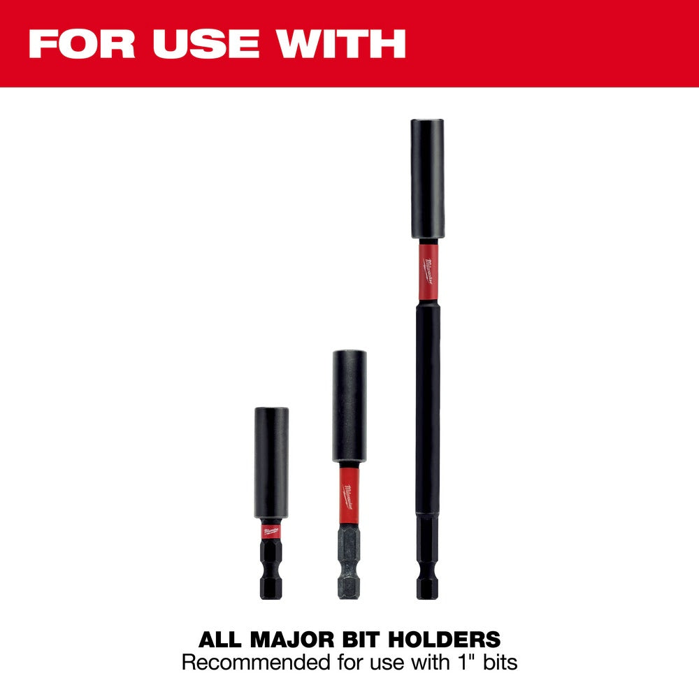 Milwaukee 48-32-4616 SHOCKWAVE 9Pc 1 SAE Hex Impact Bit Set