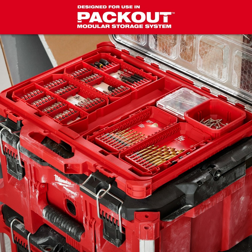 Milwaukee 48-32-9920 Customizable Small Case for Impact Driver Accessories