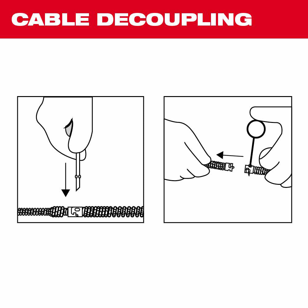 Milwaukee 48-53-2778 1/2 x 75 Inner Core Drum Cable