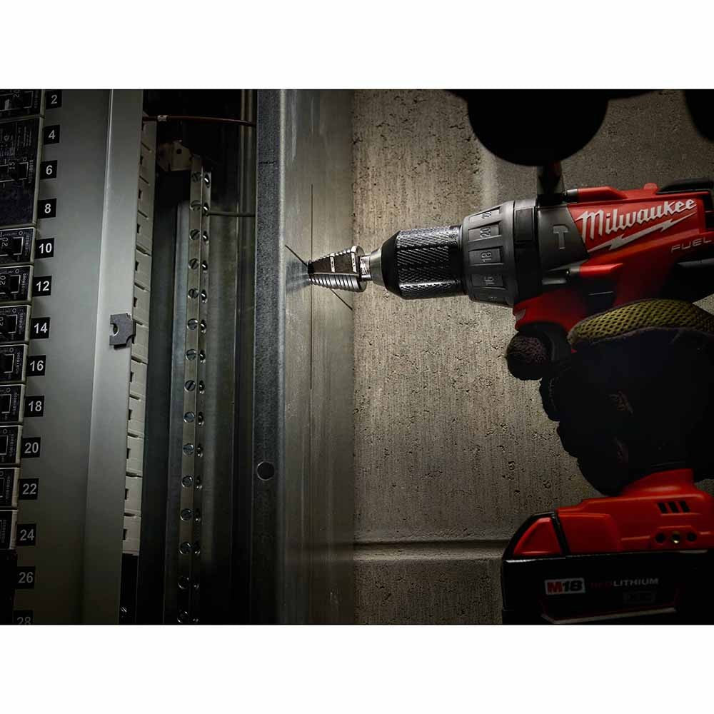 Milwaukee 48-89-9239 2 Piece #9 Step Drill Bit Set, 7/8 - 1-1/8