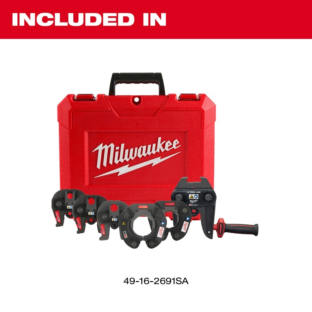 Milwaukee 49-16-2650SA 1/2 IPS-ASP Press Jaw for M18 FORCE LOGIC Press Tools