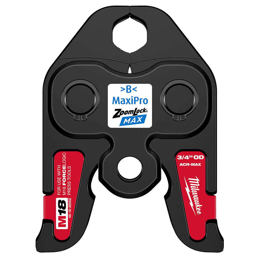 Milwaukee 49-16-2655Z 3/4 ZoomLock MAX Press Jaw for M18 FORCE LOGIC Press Tools