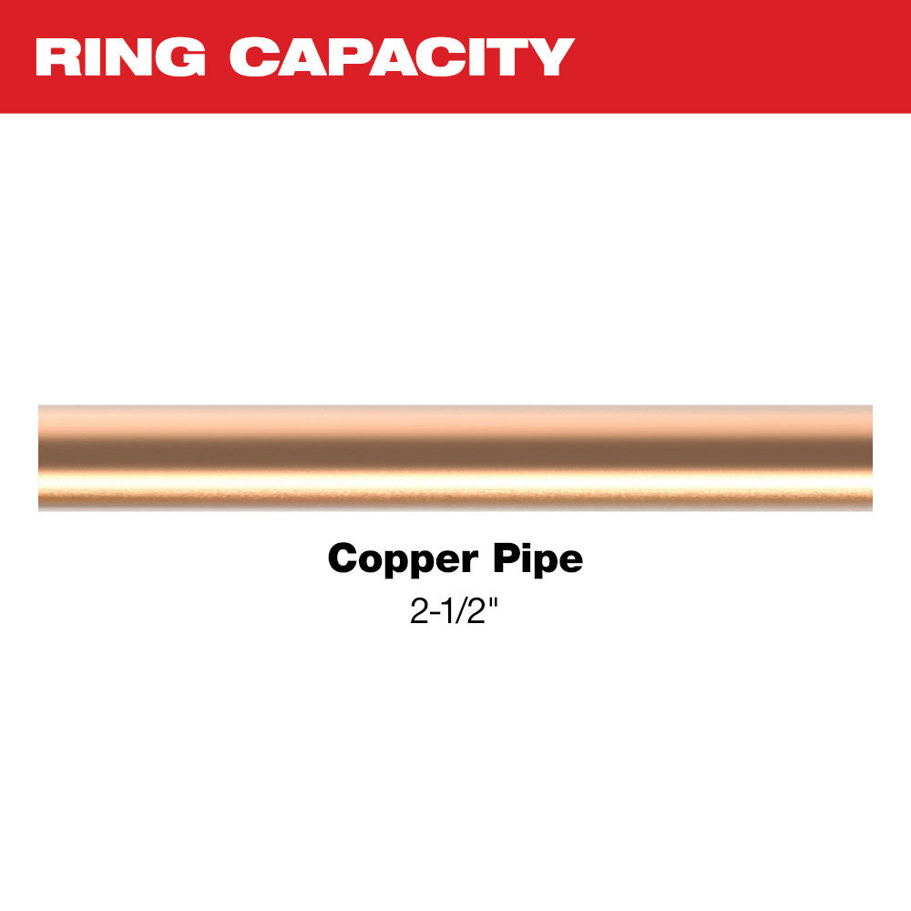 Milwaukee 49-16-2656NX 2-1/2 NIBCO Press Ring for M18 FORCE LOGIC Long Throw Press Tool