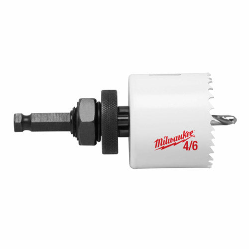Milwaukee 49-56-9100 Large Quick Change Hole Saw Arbor 7/16 Shank