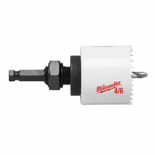 Milwaukee 49-56-9100 Large Quick Change Hole Saw Arbor 7/16 Shank