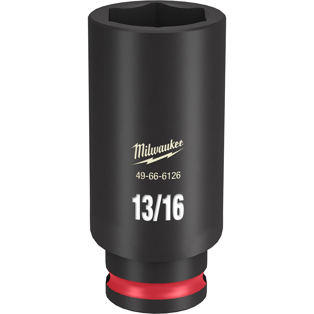 Milwaukee 49-66-6126 SHOCKWAVE Impact Duty™  3/8Drive 13/16 Deep 6 Point Socket