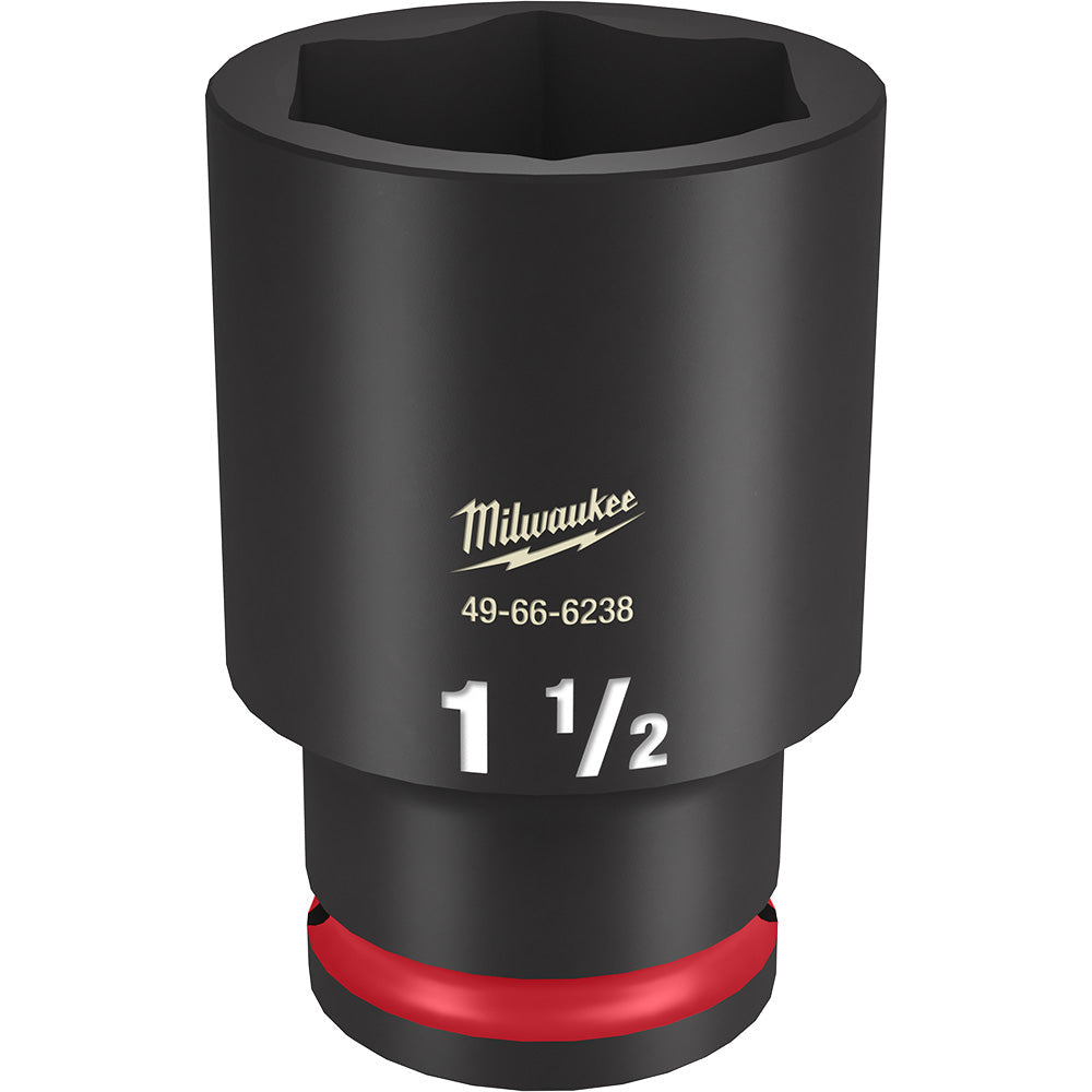 Milwaukee 49-66-6238 SHOCKWAVE Impact Duty™  1/2Drive 1-1/2 Deep 6 Point Socket