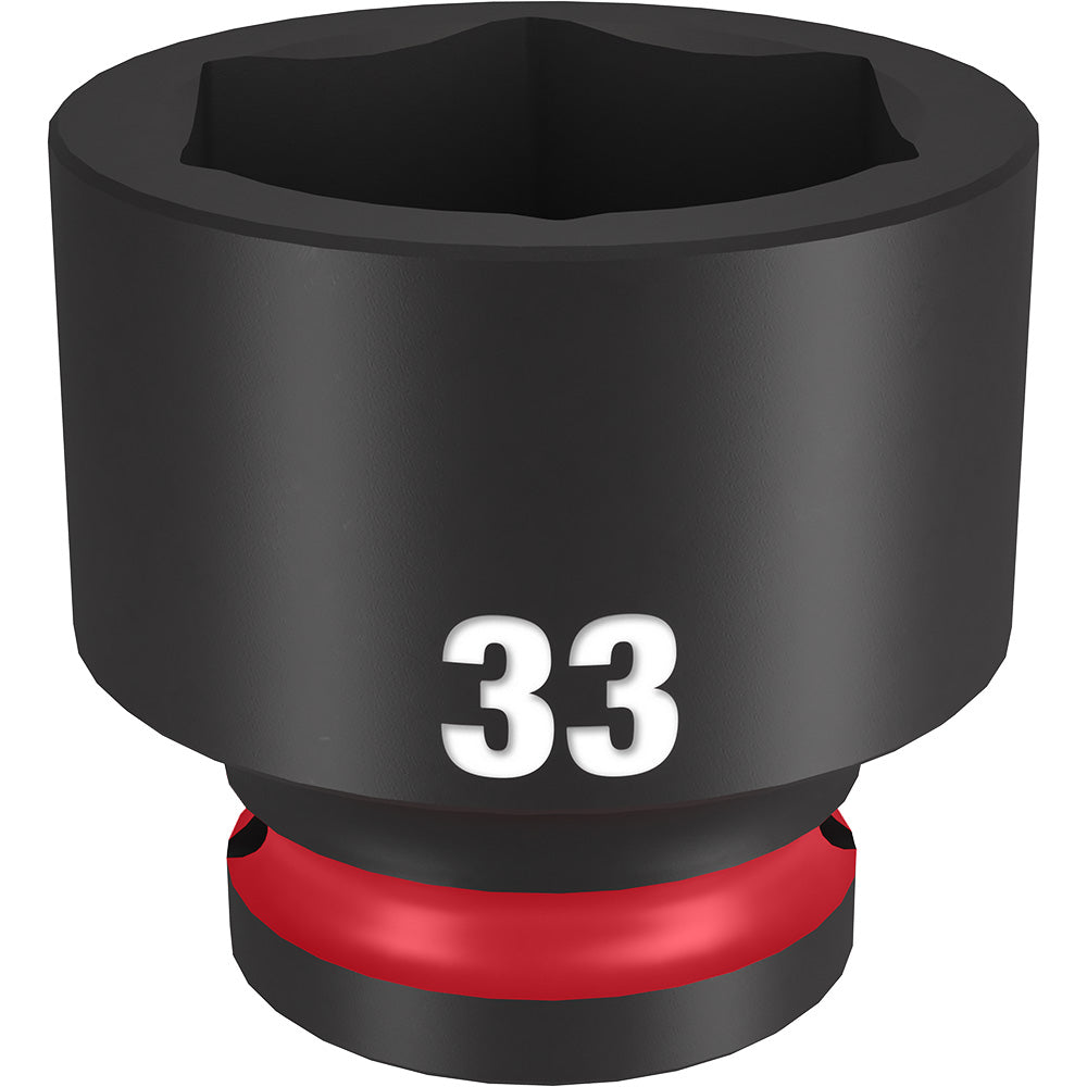 Milwaukee 49-66-6265 SHOCKWAVE Impact Duty™  1/2Drive 33MM Standard 6 Point Socket