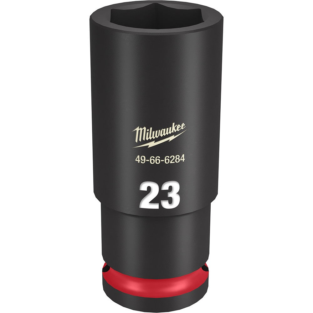 Milwaukee 49-66-6284 SHOCKWAVE Impact Duty™  1/2Drive 23MM Deep 6 Point Socket