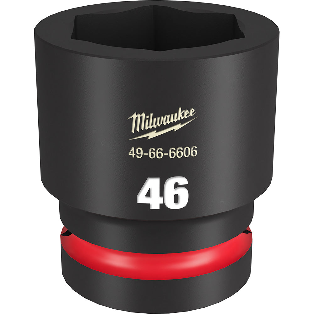 Milwaukee 49-66-6606 SHOCKWAVE Impact Duty™  1Drive 46MM Standard 6 Point Socket