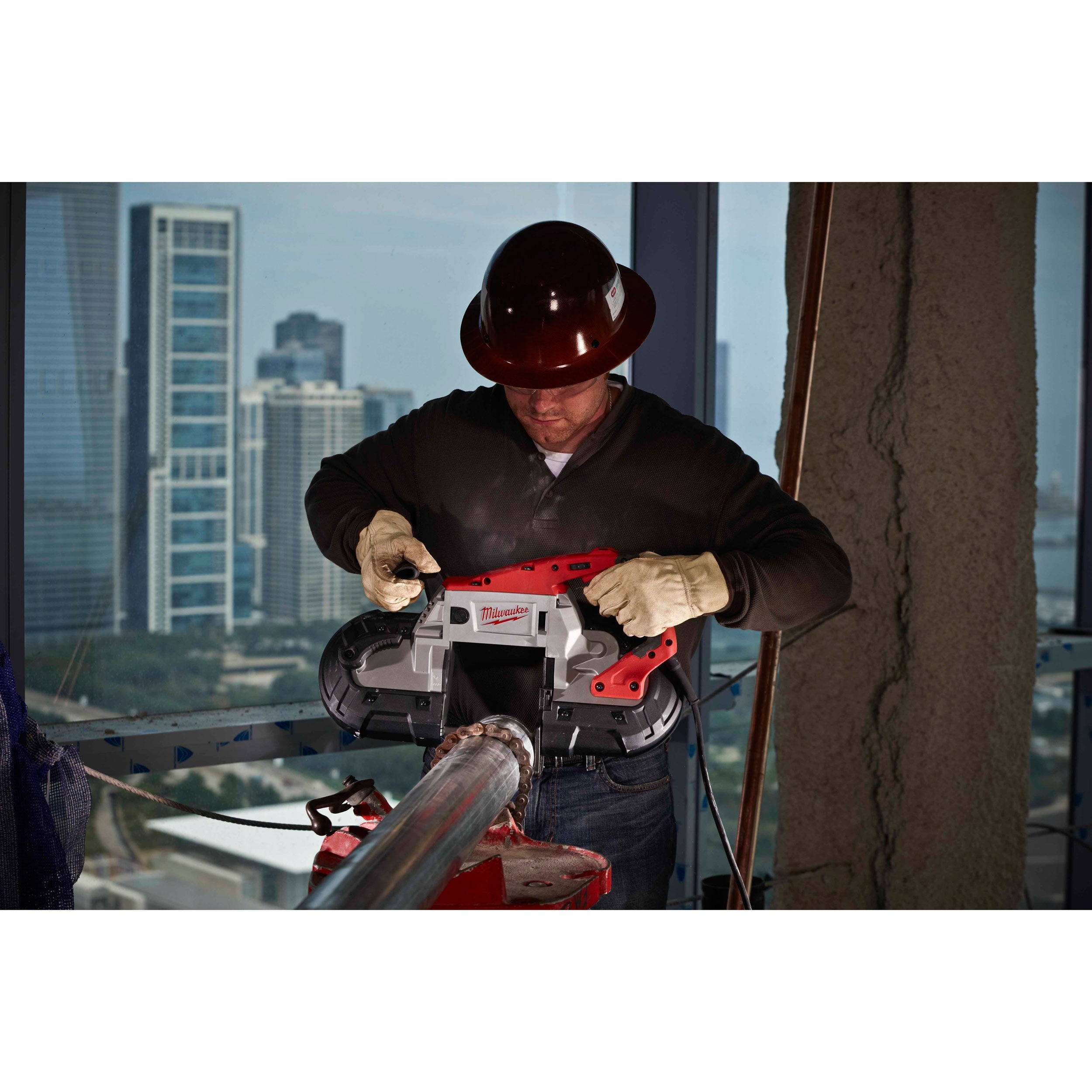 Milwaukee 6232-21 Deep Cut Bandsaw with Case