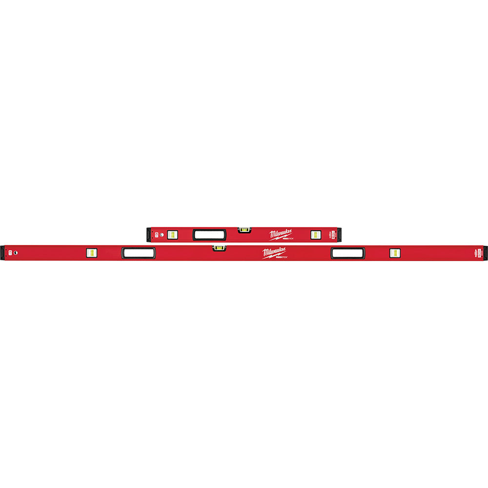 Milwaukee MLBXJBM 78”ќ/32”ќ REDSTICK Magnetic Box Level Jamb Set
