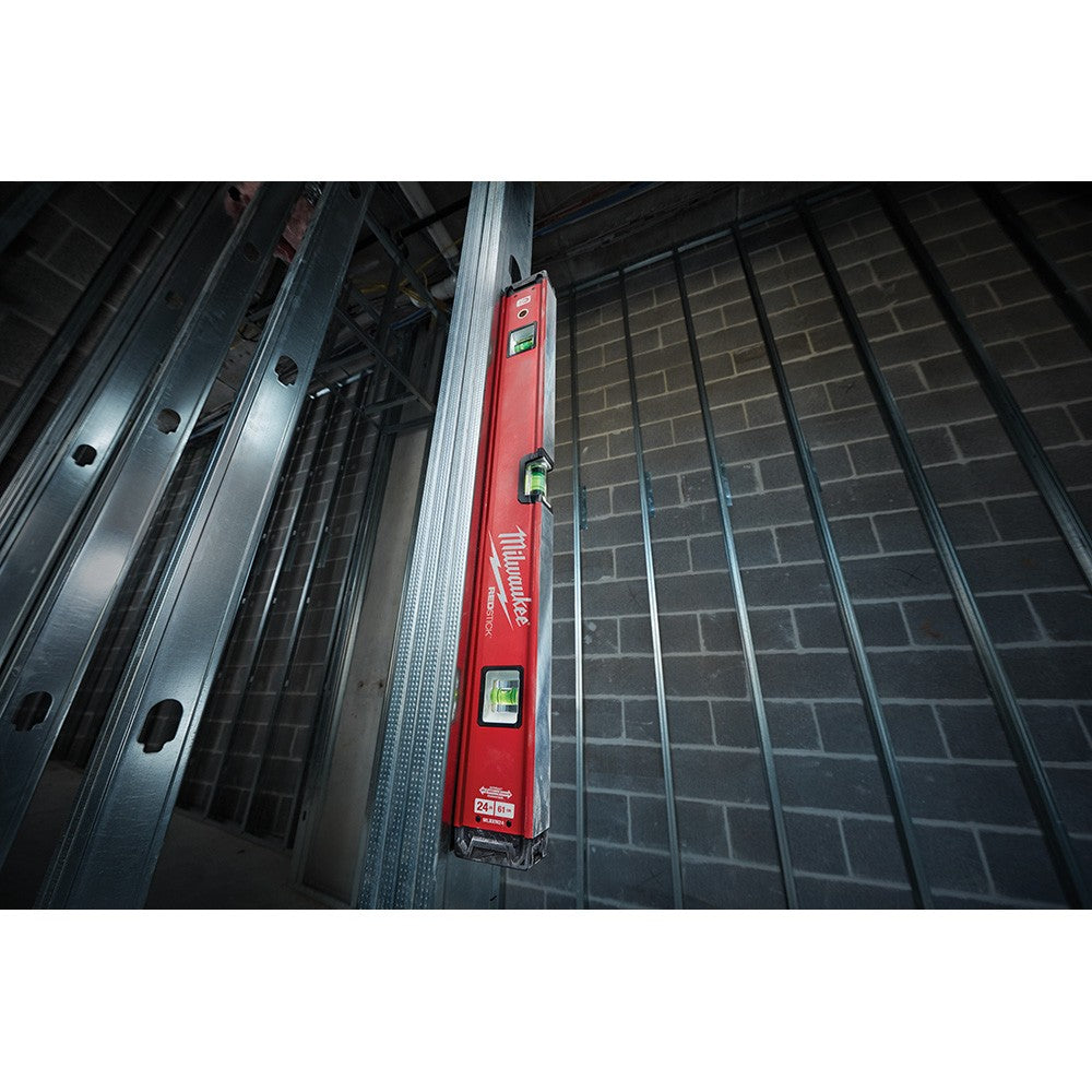 Milwaukee MLBXM24 24 REDSTICK Magnetic Box Level