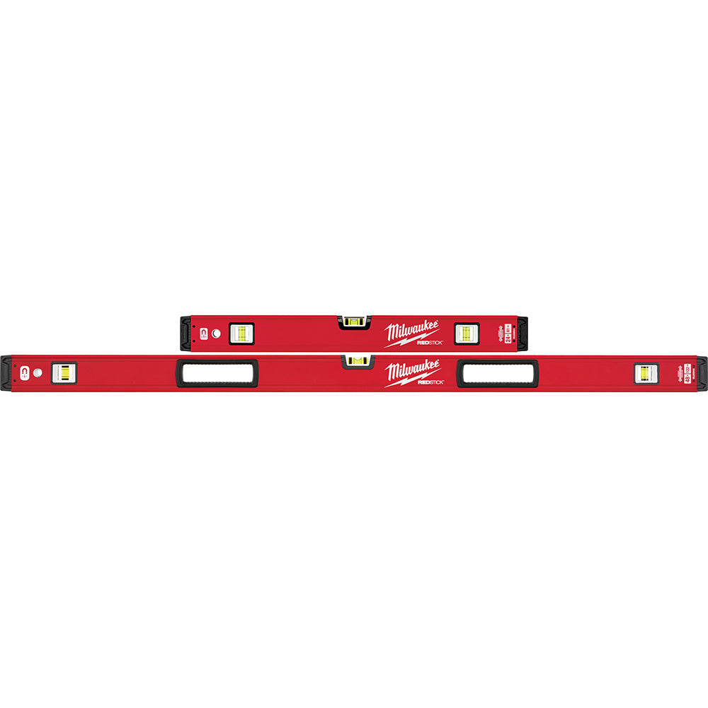 Milwaukee MLBXSM48 24 / 48 REDSTICK Magnetic Box Level Set