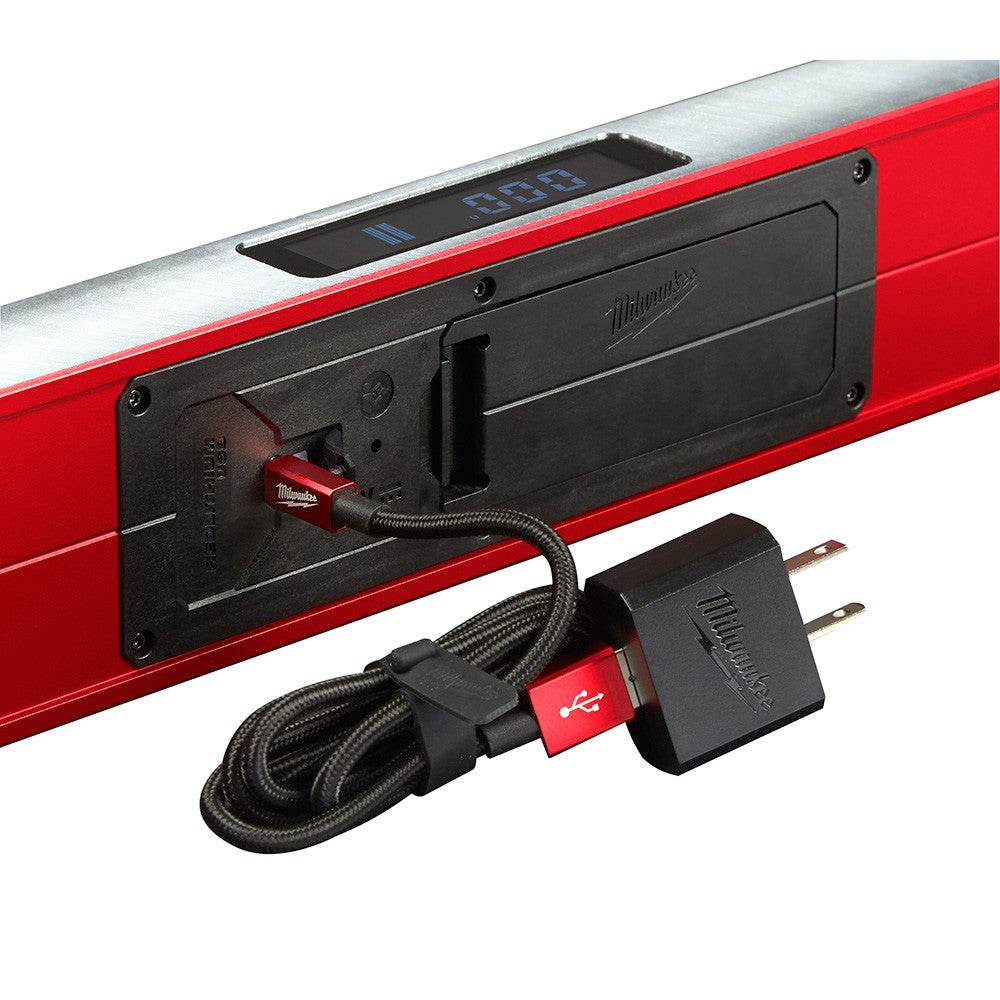 Milwaukee MLDIG48 48” REDSTICK Digital Level w/ PINPOINT Measurement Technology