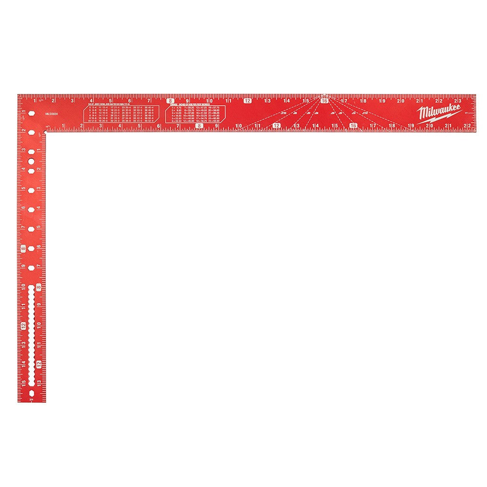 Milwaukee MLSQ124 400 x 600mm Framing Square