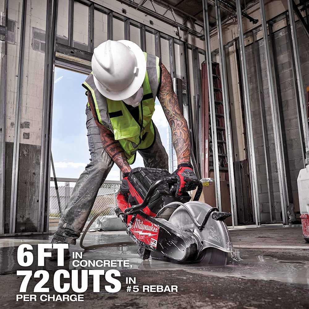 Milwaukee MXF314-2XC MX FUEL 14 Cut-Off Saw Kit w/ Two Batteries and Charger