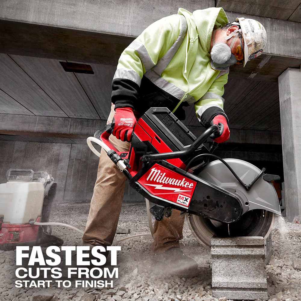 Milwaukee MXF314-2XC MX FUEL 14 Cut-Off Saw Kit w/ Two Batteries and Charger
